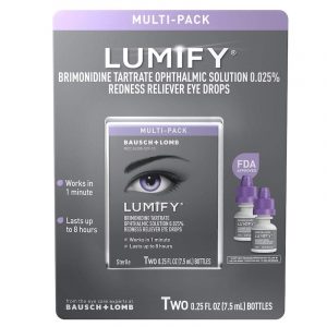 Lumify eye drops 7.5ml twin pack (2 bottles) at jth imports. free delivery